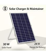 Compatible Liftmaster 30W 12/24V Solar Panel for LA412DC LA412PKGU Gate Opener - $199.95