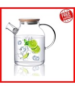 Stovetop Ready 50.7oz Glass Teapot - Perfect for Loose Leaf &amp; Blooming Teas - $65.32 CAD