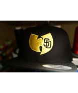 San Diego Padres, Wu Tang, 90s Hip Hop Snapback Hat in Yellow - £27.61 GBP
