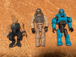 3 Mega Construx Halo Figures *Pre-Owned/No Weapons* BT1 - $257.45 MXN