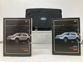 2011 Ford Explorer Owners Manual Handbook Set with Case OEM B04B08018 - £32.44 GBP