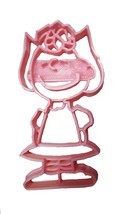 6x Sally Brown Fondant Cutter Cupcake Topper Size 1.75 IN USA FD2270 - £6.40 GBP