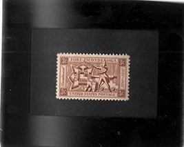 Tchotchke Framed Stamp Art - American History - Battle of Fort Ticonderoga - £6.22 GBP