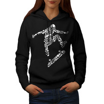 Skateboard Trick Sport Sweatshirt Hoody  Women Hoodie - £17.42 GBP