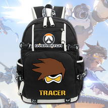 Overwatch theme backpack schoolbag daypack bookbag thumb200