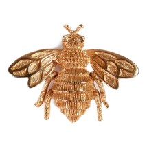 Vtg Avon Gold Tone Bumble Bee Brooch Pin Flying Insect Lapel Bug 70s - $465.81 MXN