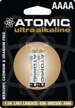 ATOMIC AA Battery 1.5V Ultra Alkaline LR6 AM3 (16 Batteries) - £3.98 GBP+