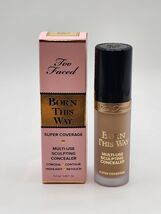 Too Faced Light Beige Born This Way Multi Use Sculpting Concealer Full S... - $29.65