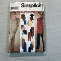 ©2001 Simplicity 9868 Sewing Pattern Misses&#39; Design Your Own Sz. 14-20 - £10.46 GBP