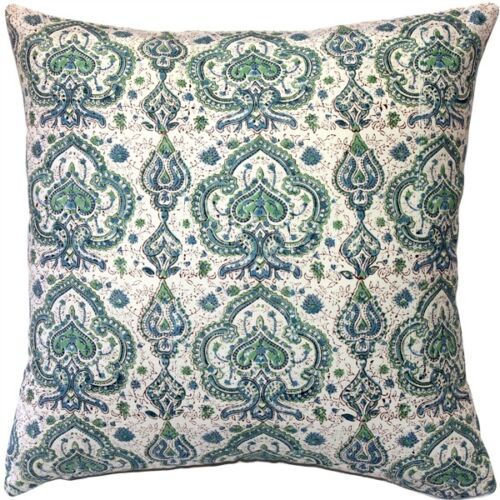 Pillow Decor - Annecy Shore Cotton Throw Pillow 19x19 (FC1-0016-01-19) - £23.99 GBP