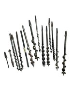 15-pc. Vintage Wood Auger Drill Bit Assortment - $830.41 MXN
