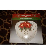 Vintage Holiday Collection Christmas Potpourri  holder New - $53.69 CAD