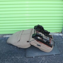 Jeep Wrangler TJ Front Seats L&R SAHARA GREEN, CAMEL *LOCAL PICK UP - NO SHIP* image 15