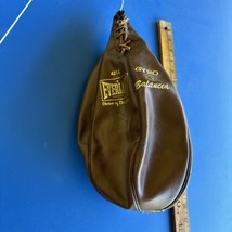 Vintage Everlast 4212 Speed Bag Punching Bag Brown Gyro Balanced Leather - $64.35