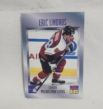 Eric Lindros 1995 &quot;SI for Kids&quot; Card - Poor Condition - NHL Hockey - £3.40 GBP