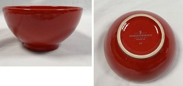 Waechtersbach Ceramic Cereal Bowl Soup Red Germany Dishwasher Safe 5.75&quot; - £17.02 GBP