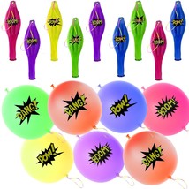 12 Pack &quot; Pow ! &quot; , For Kids, Punching Balloons, Punching Balloons For Kids,Part - £6.71 GBP