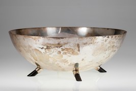Reed &amp; Barton Argent Sterling Pieds Midcentury Centre Pièce Bol 9 &quot; - $24,960.57 MXN