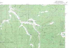 Ebo Quadrangle Missouri 1981 USGS Topo Map 7.5 Minute Topographic - £18.82 GBP