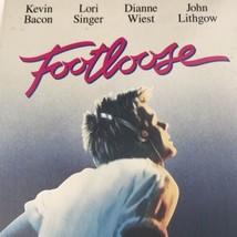 Footloose VHS Vintage Movie Kevin Bacon John Lithgow Lori Singer Dianne ... - £7.84 GBP