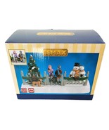 LEMAX Swing Gate Table Accent Christmas Tree, Snowman, Children &amp; Dog - £26.35 GBP