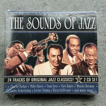 The Sounds Of Jazz 2 CD Box Set New Sealed Trumpet And Saxophone Jazz Classics - £6.73 GBP