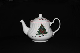 Kopin Christmas Pleasure Teapot | Vintage Christmas Tea Pot - £109.63 GBP