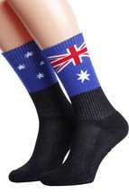 AUSTRALIA flag socks for women size 6-9 - $9.41