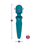 Viben Fierce Intense Wand Massager Ocean - $101.14 CAD