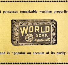 World Soap Beach Soap Company 1894 Advertisement Victorian Purity ADBN1k - £11.84 GBP