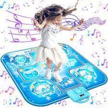 Qumcou Dance Mat3Dance Mat for Kids,  LED Lights Built-in Music adjustable volue - £51.95 GBP