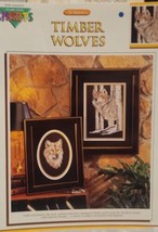 Color Charts Al Agnew Timber Wolves Cross Stitch Leaflet #10103 - £6.78 GBP