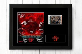 Stranger Things 5 Cast Signed Original  Film Cell  Stunning  Memorabilia... - $12.64+