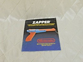 Zapper Nintendo Entertainment System Instruction Manual 1986 NES Mattel - £11.33 GBP