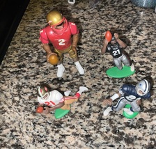 Deion Sanders Lot 4 Football Career Collection of 4 action figures Florida State - £51.11 GBP