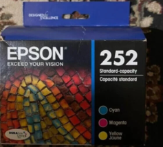 Epson red blue yellow Ink WorkForce T252320 WF7610 WF7110 WF7210 printer... - $59.35