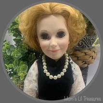 Classic Pearl Large Pearl Doll Necklace • 18-20” Vintage Doll Jewelry - £6.12 GBP