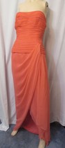 VTG  Carol Mignon Boutique Watermelon strapless Sz 10 gown dress - £39.82 GBP