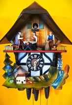 Classic SCHMECKENBECHER Musical Lumber Mill Musical Cuckoo Clock #5, Int... - $6,113.90 MXN