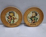 Humble print on wooden plates set of two - $24.74