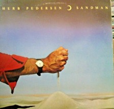 Herb Pedersen-Sandman-LP-1977-EX/VG+ - £3.91 GBP