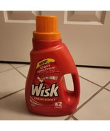 Wisk Deep Clean Fresh Boost HE 32 Loads Micro-Cleaners 50 oz Discontinued - £115.72 GBP