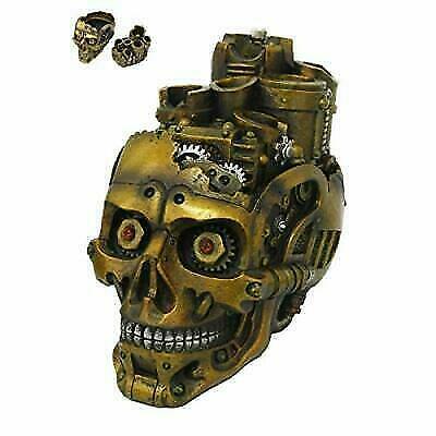 Primary image for Mad Max Steampunk Nautilus Submarine Pipes Robot Skull Decorative Box Figurine