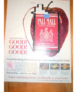 Vintage Pall Mall Cigarettes Print Magazine Advertisement 1961 - £10.34 GBP