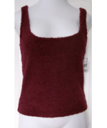 Steve Madden Women&#39;s Chenille Sleep Top Size Medium Zinfandel - $20.24 CAD