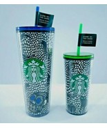 Starbucks 2020 Halloween Glow In The Dark Set 24oz Venti &amp; 12oz Tall Tum... - $153.45