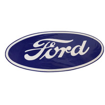 Lot Of 3 - Large Ford Vinyl decals 16”x7” Scott Drake DF-364 Vinyl Blue &amp; White, - £8.88 GBP