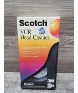 Scotch Professional VCR Head Cleaner Tape Improves Picture and Sound Com... - $15.47