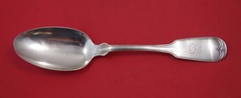 Threaded aka Plain Thread by Schulz &amp; Fischer Sterling Silver Dinner Spoon 8&quot; - £84.36 GBP
