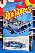 Hot Wheels 2023 HW Modified Series #18 1970 Pontiac Firebird Blue w/ 5SPs - £1.94 GBP